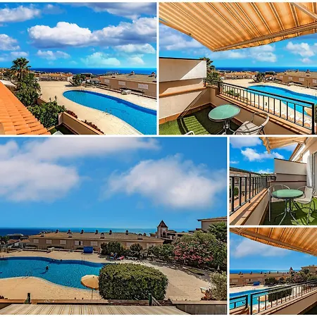 Spacious Ocean View Family Townhouse Apartment Puerto de Santiago (Tenerife)